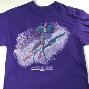 Vintage 1993 SKI THE BOWL Skiing T Shirt